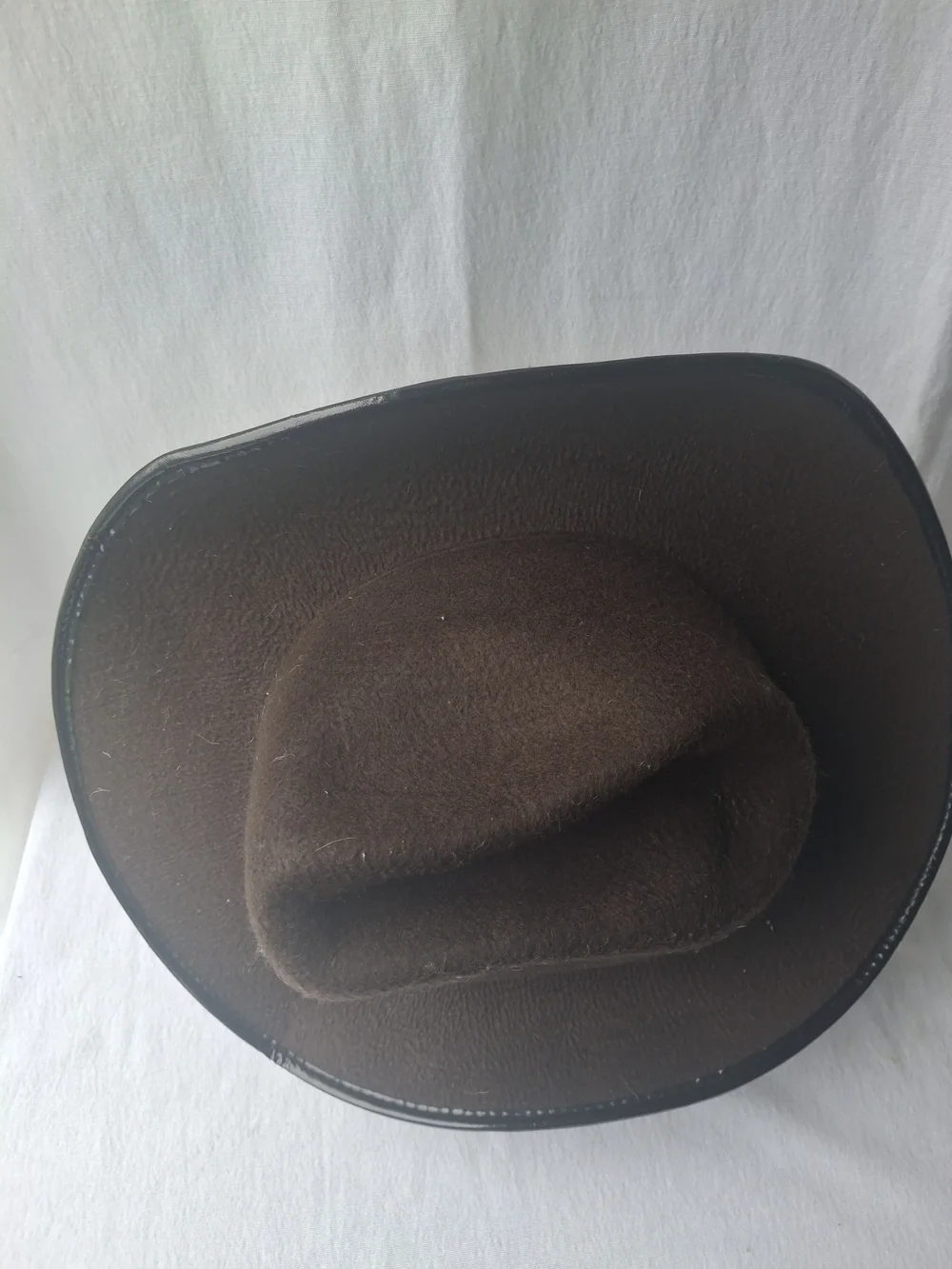 Men's Brown Felt Western Cowboy Hat